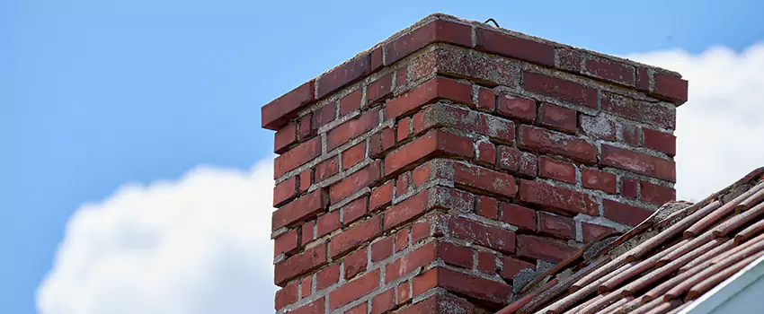 Brick Chimney Flue Installation in Franklin, MA