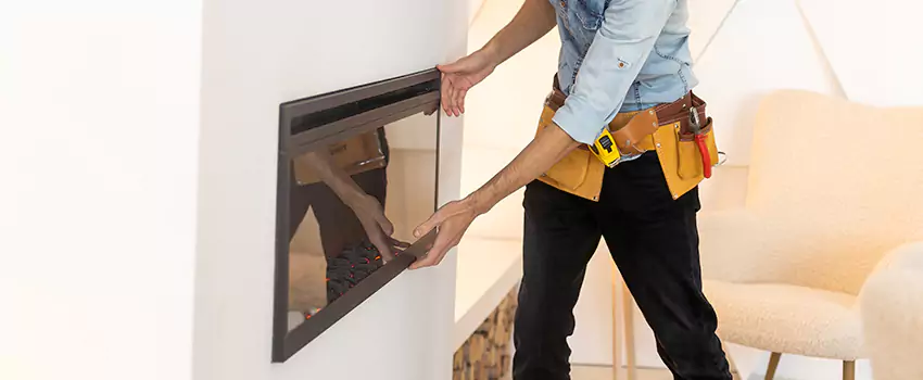 Metal Fireplace Installation in Franklin, Massachusetts