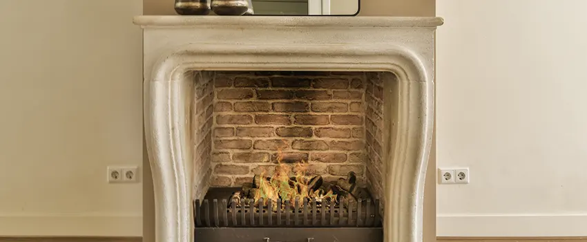 Vintage-style Fireplace Redesign in Franklin, Massachusetts