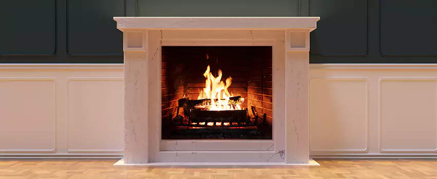 Open Flame Wood-Burning Fireplace Installation Services in Franklin, Massachusetts