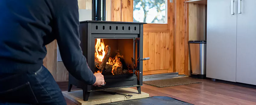 Open Hearth Wood Fireplace Installation in Franklin, MA